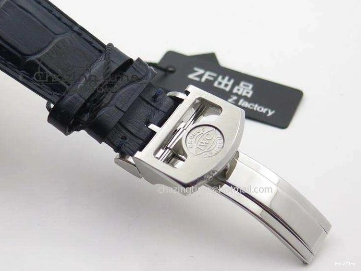 MIROTIME 0412 EasyCare Portuguese Real PR IW500705 ZF 1:1 Best Edition On Blue Leather Strap A52010 V 7310